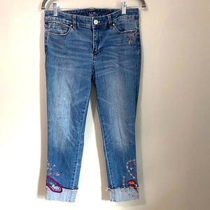 White House Black Market Slim Crop Jeans